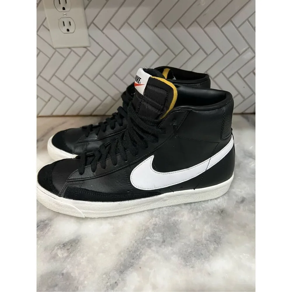 Nike Blazer Mid '77 Vintage Black Sail 2020 Great Condition size 11